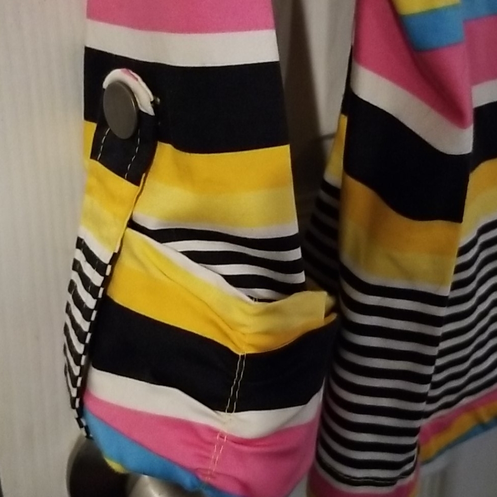 A.M.I. Jacket In Spring Colors 6-8 Stretch Cotton - Picture 2 of 5
